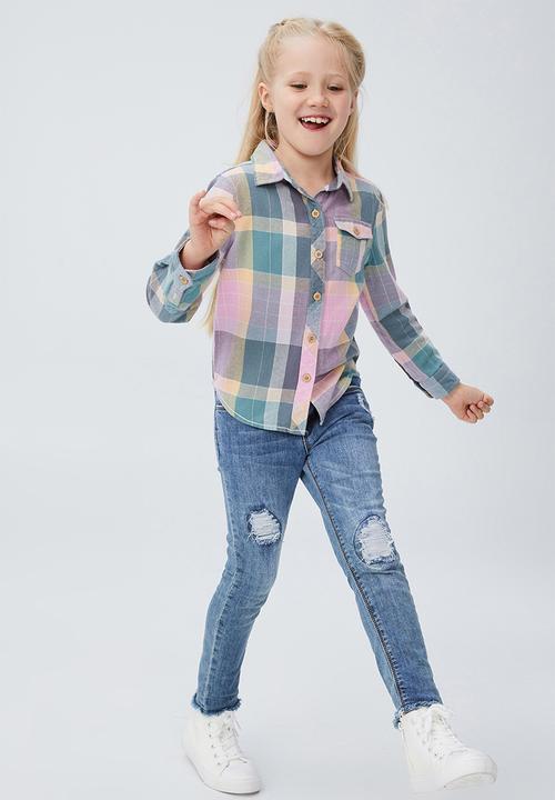 Cotton On - Skylar long sleeve shirt - multi 