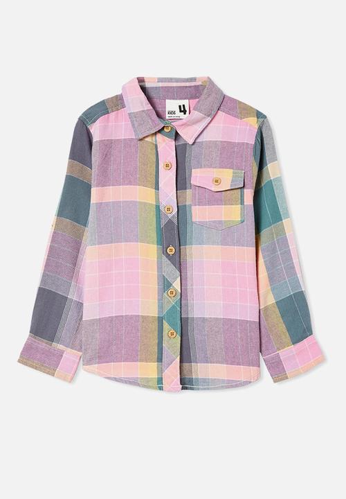 Cotton On - Skylar long sleeve shirt - multi 