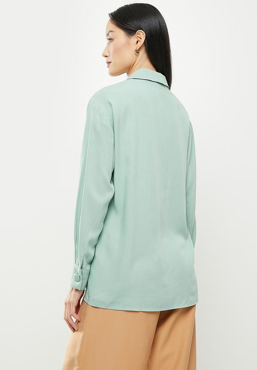 Koton - Respect life long sleeve blouse - river island