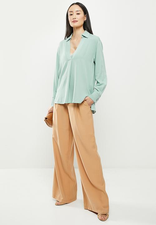 Koton - Respect life long sleeve blouse - river island