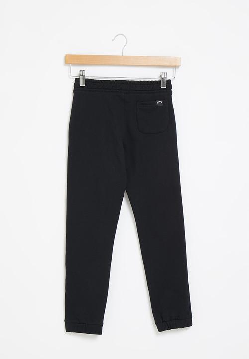 Billabong  - Groms core arch track pant - black