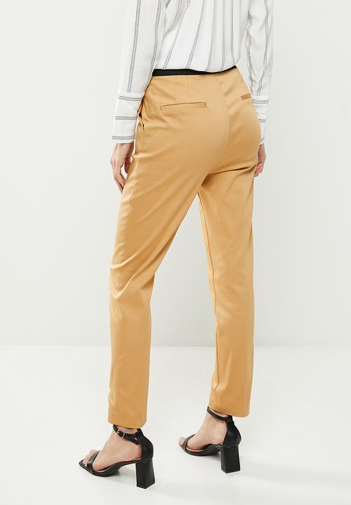 Koton - Medium rise trousers - camel
