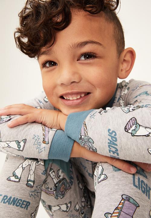 Cotton On - Kids regular long sleeve all in one license - lcn dis light grey marle