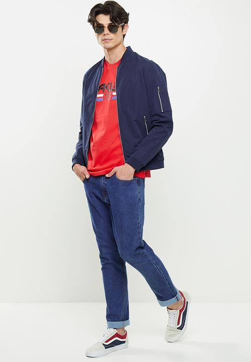 Oakley - Vista 1975 tee - red line