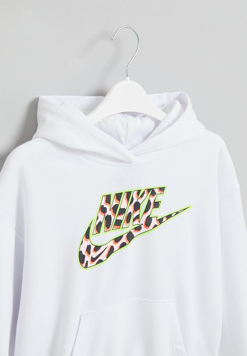 Nike - Nike wildflower full hoody - white