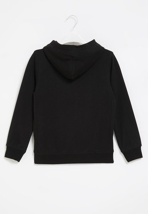 Nike - Nike swoosh logo hoodie - black