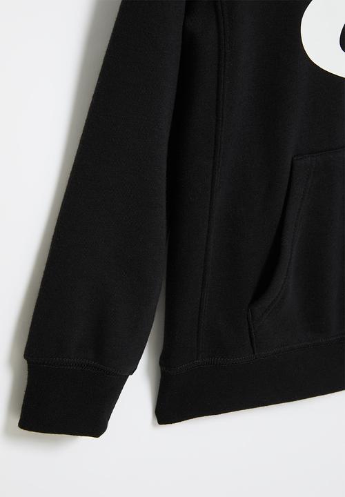 Nike - Nike swoosh logo hoodie - black