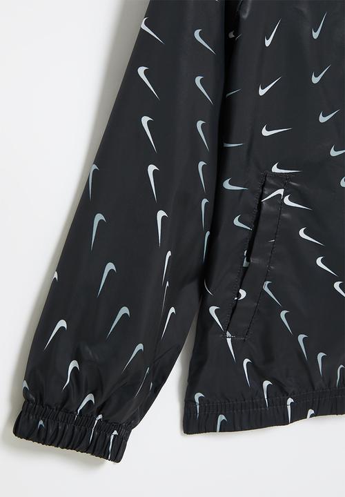 Nike - Nike essentials logo windbreaker - black