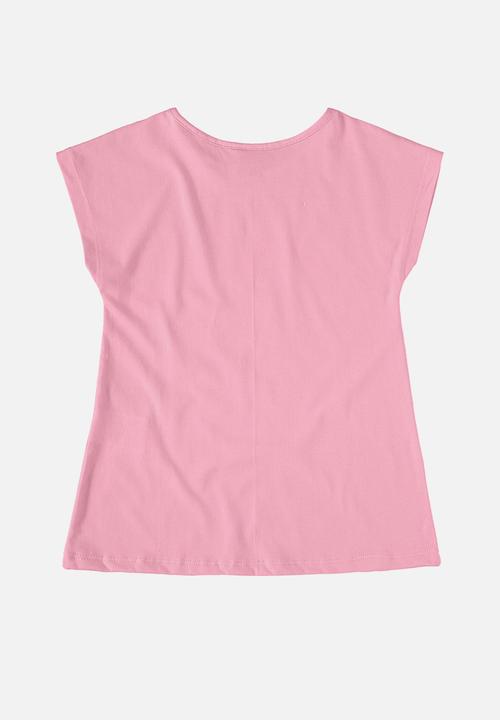 Bee Loop - Blouse and bermuda set - pink & navy