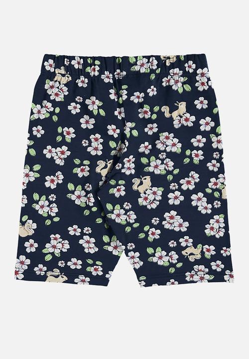 Bee Loop - Blouse and bermuda set - pink & navy