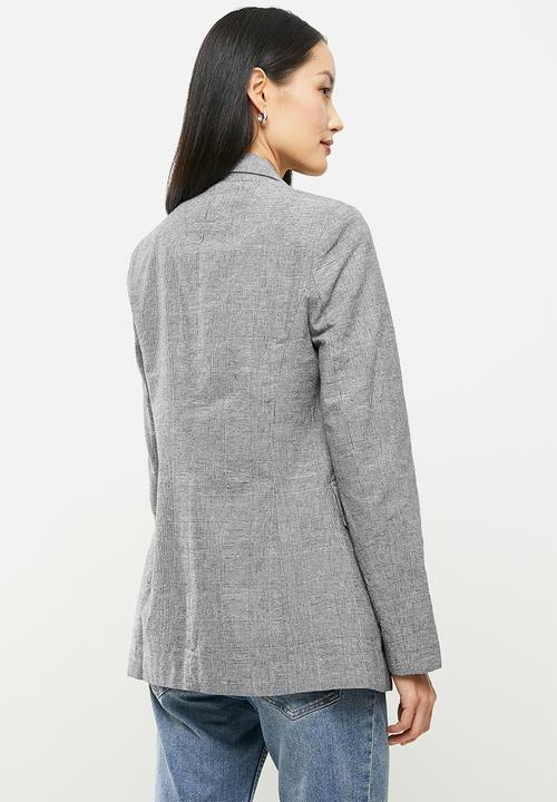 Koton - Jacket - navy plaid