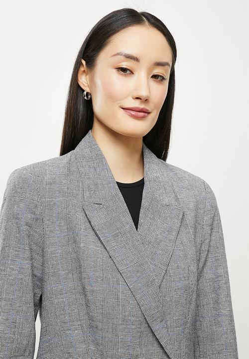 Koton - Jacket - navy plaid