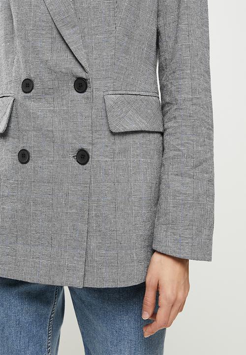 Koton - Jacket - navy plaid