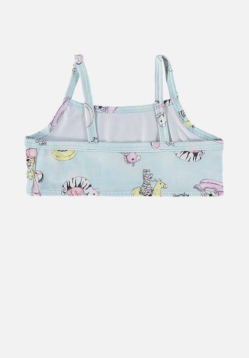 Quimby - Sun protection bikini - light blue