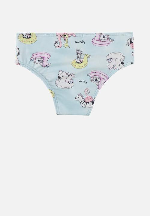 Quimby - Sun protection bikini - light blue