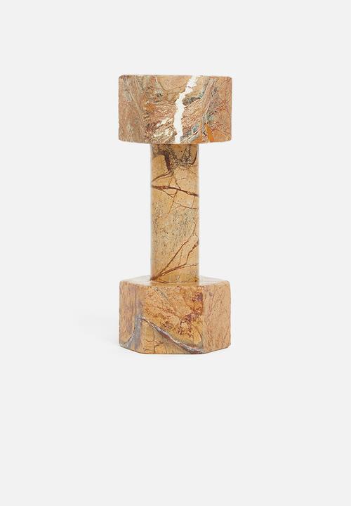 Sixth Floor - Marble dumbbell - brown