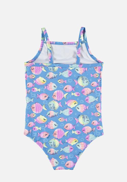 Quimby - Sun protection swimsuit - blue
