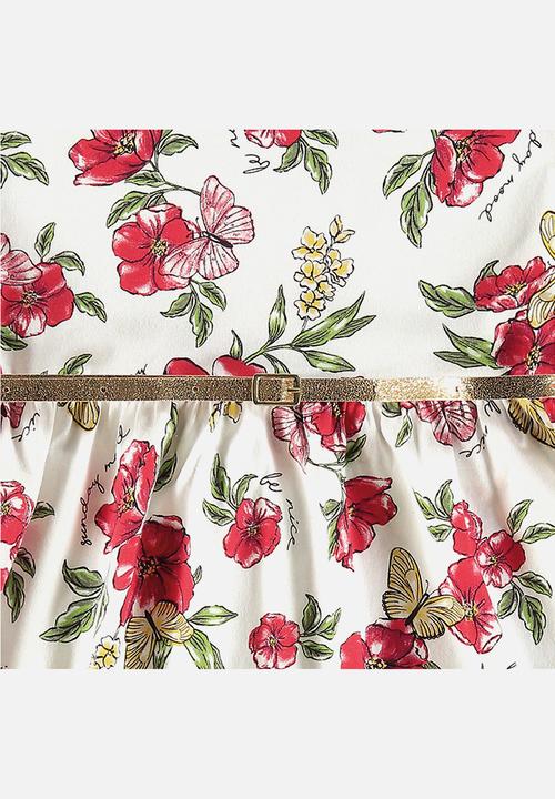 Bee Loop - Jersey dress - off white
