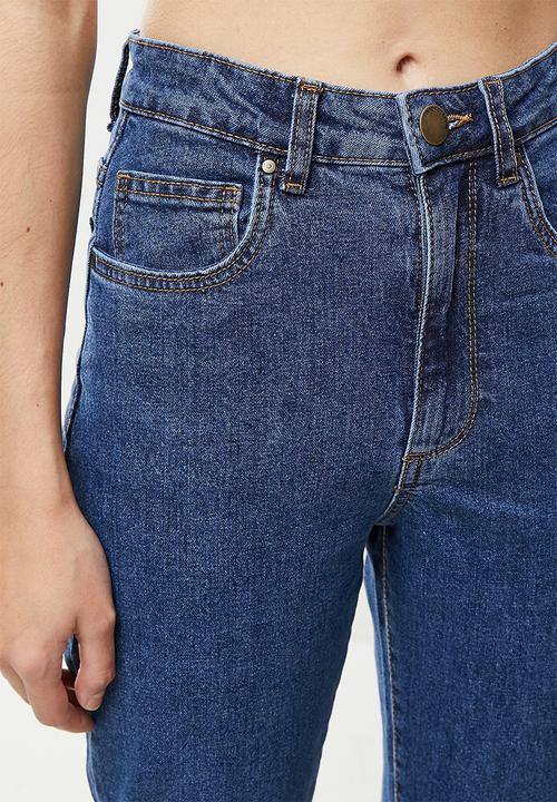 Cotton On - Stretch mom jean - blue