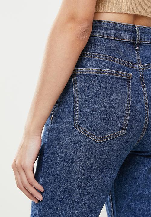 Cotton On - Stretch mom jean - blue