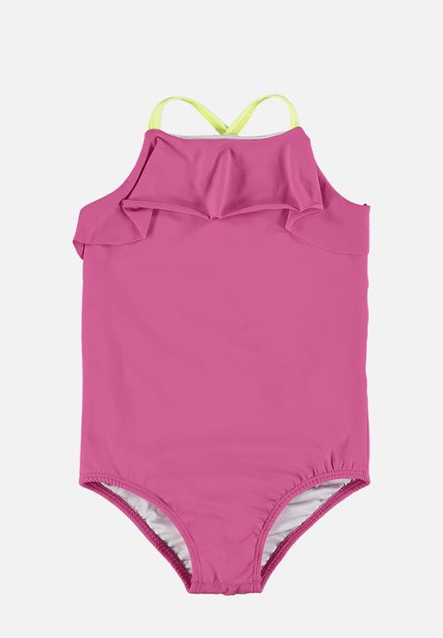 Quimby - Sun protection swimsuit - dark pink