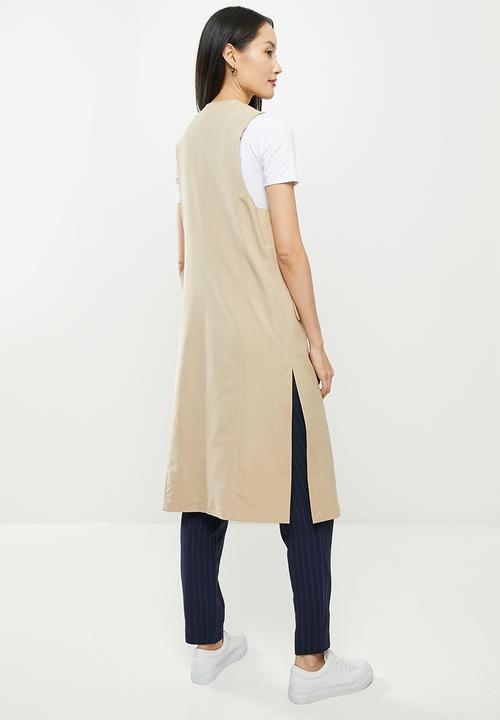 Koton - Pocket detailed vest - stone