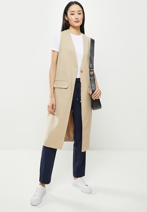 Koton - Pocket detailed vest - stone