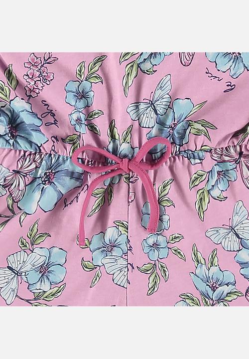 Bee Loop - Jersey romper - pink