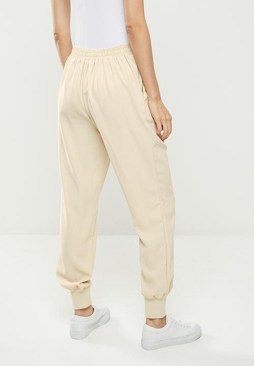 Koton - Pocketed trousers - ecru