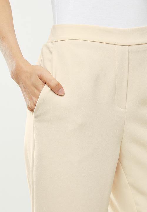 Koton - Pocketed trousers - ecru