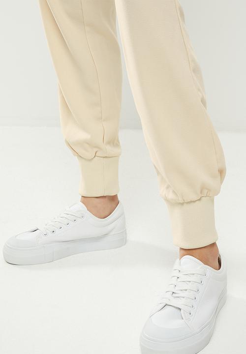 Koton - Pocketed trousers - ecru