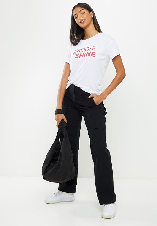Koton - Printed T-shirt - off white
