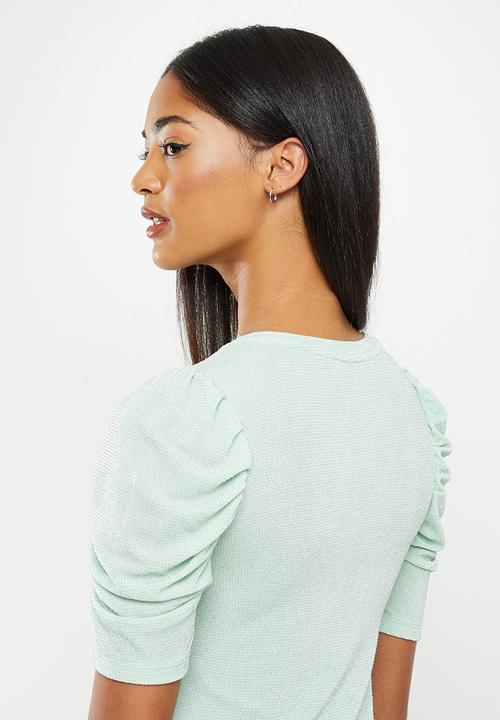 Koton - Glitter T-shirt - mint green