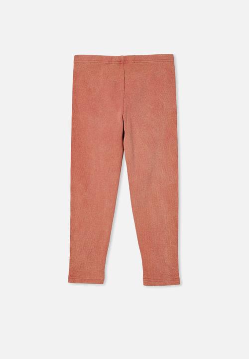 Cotton On - Huggie tights - chutney/washed rib
