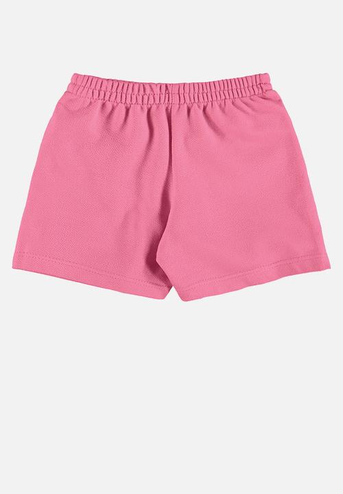 Bee Loop - Blouse and sweatshorts set - grey & pink