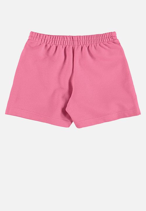 Bee Loop - Blouse and sweatshorts set - grey & pink