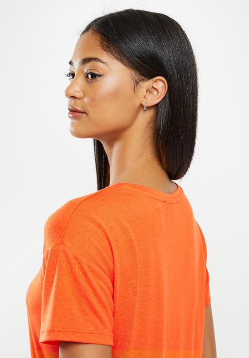 Koton - Printed T-shirt - coral
