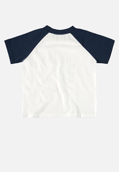 Quimby - Jersey tee and sweat shorts - white