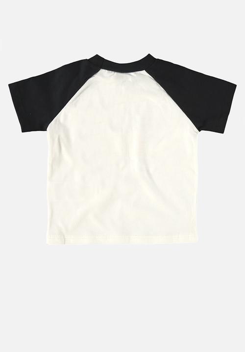 Quimby - Jersey tee and sweat shorts - off white