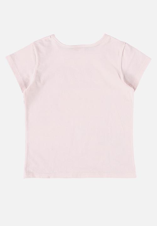 Quimby - Jersey blouse shorts-skirt - light pink