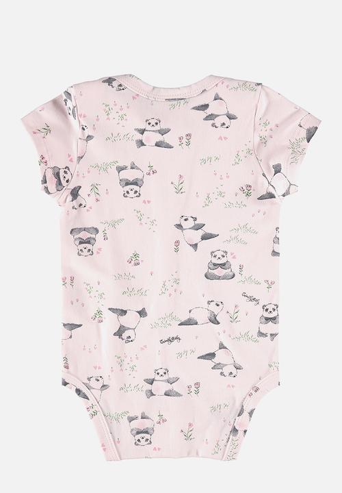 Quimby - Soft jersey cotton bodysuit - light pink