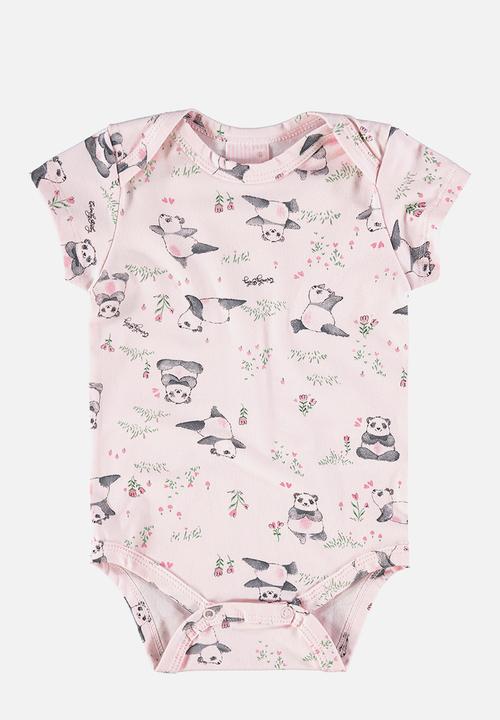 Quimby - Soft jersey cotton bodysuit - light pink