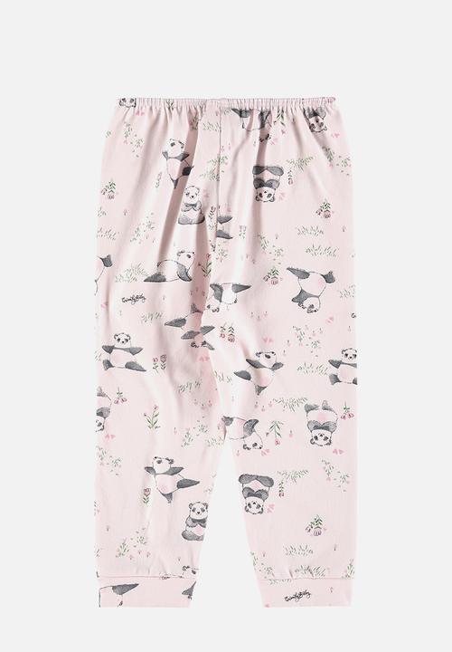 Quimby - Soft jersey cotton pants - light pink