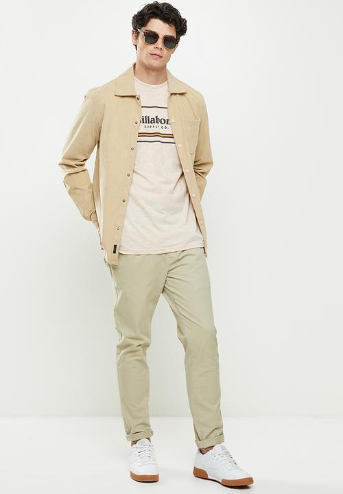 Billabong  - Walled long sleeve tee - chalk