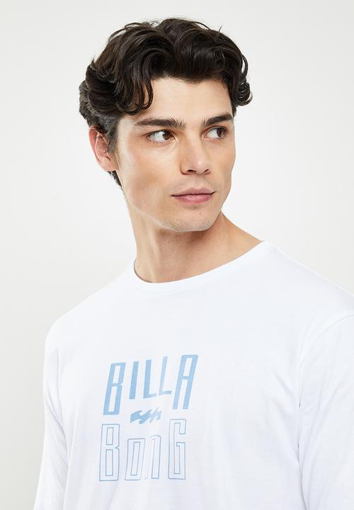 Billabong  - Thousand stack long sleeve tee - white
