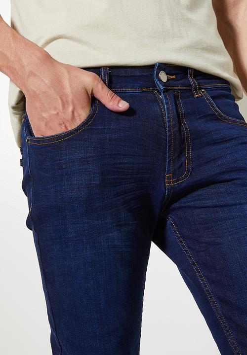 Superbalist - Seattle skinny jeans - dark wash blue