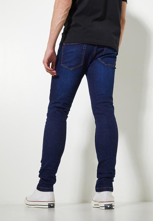 Superbalist - London super skinny jeans - dark blue