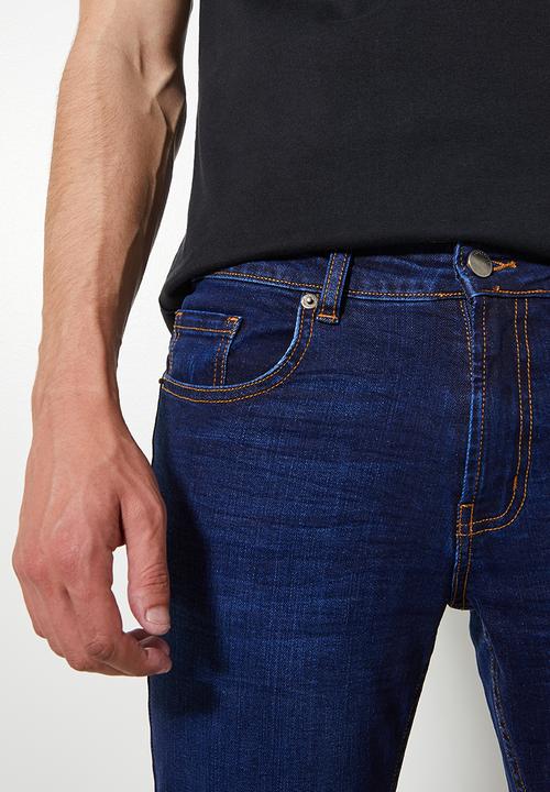 Superbalist - London super skinny jeans - dark blue