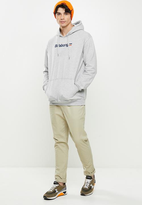 Billabong  - Days broken pullover hoodie - light grey heather