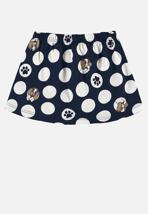 Bee Loop - Blouse and shorts-skirt set - grey & navy